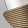 Hanah Home Espejo Ecológico Flotal-E Crescent - Bronce